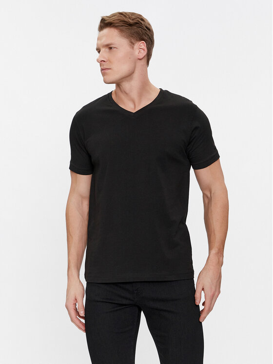 KARL LAGERFELD KARL LAGERFELD 2 marškinėlių komplektas 765001 500298 Juoda Slim Fit