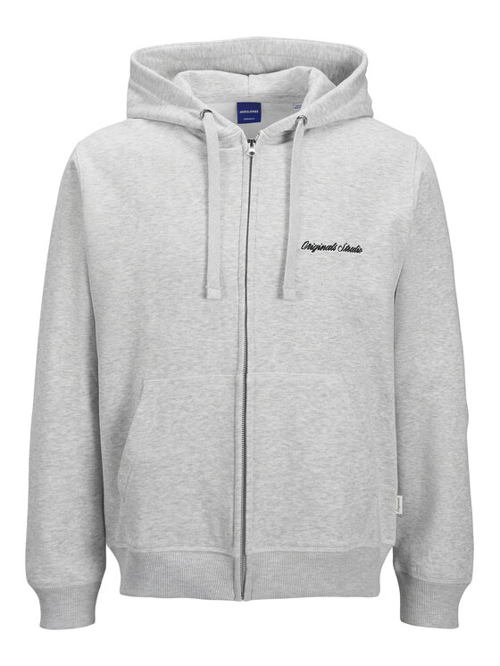 Jack & Jones Jack & Jones Mikina Norrebro Emb 12282901 Sivá Regular Fit
