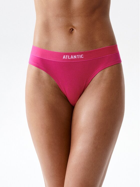 Atlantic Atlantic Stringi outside elastic Różowy