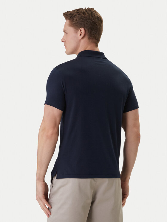 Calvin Klein Calvin Klein Polokošeľa LV04LF200G Tmavomodrá Slim Fit