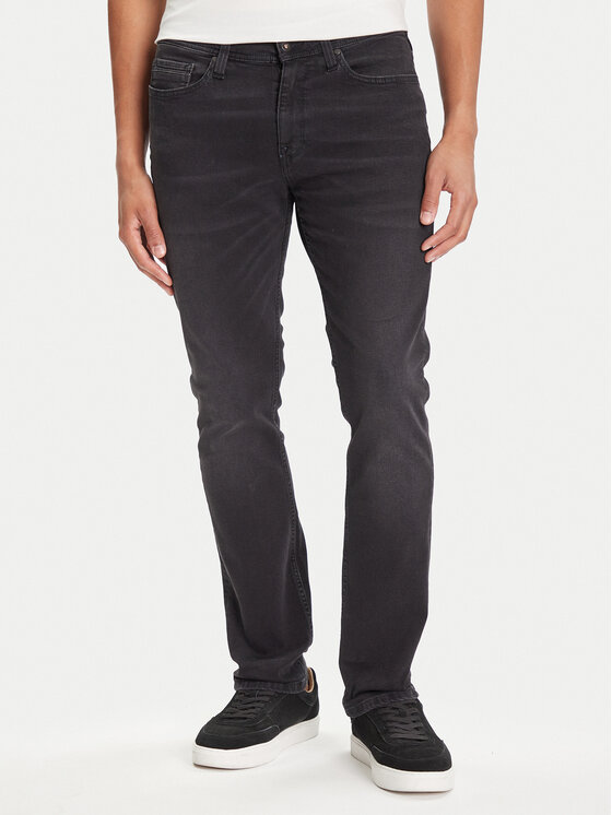 Mustang Mustang Džinsai Vegas 1016794 Juoda Slim Fit