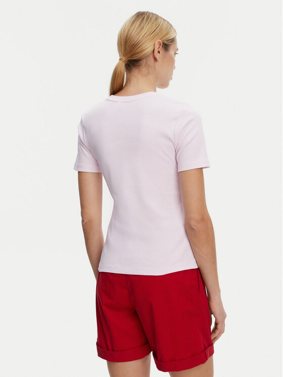 Tommy Hilfiger Tommy Hilfiger Tričko New Cody WW0WW40587 Ružová Regular Fit