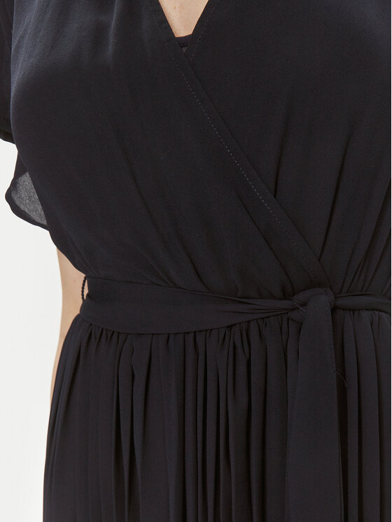ONLY ONLY Koktejlové šaty Stacia 15319229 Tmavomodrá Regular Fit