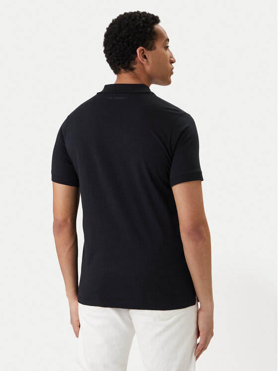 KARL LAGERFELD KARL LAGERFELD Поло 745710 562224 Cиній Regular Fit