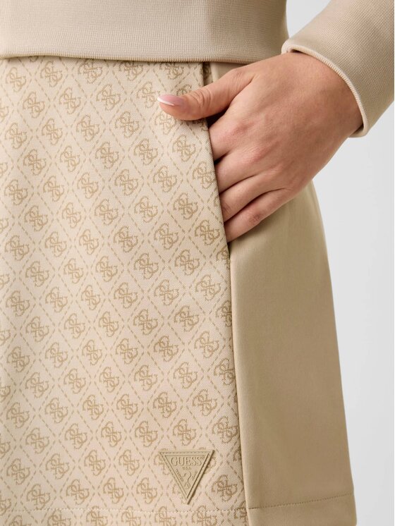 Guess Guess Joggingrock V6RD04 K2042 Beige Classic Fit