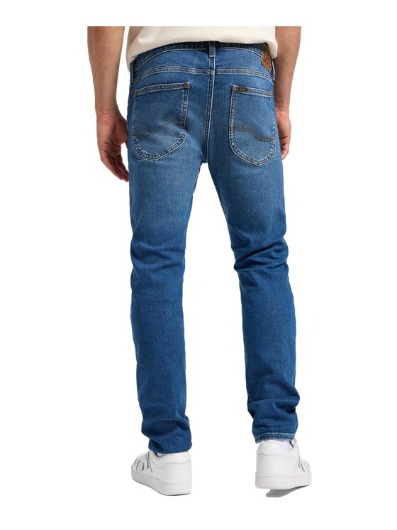 Lee Lee Jeansy 112363718 Niebieski Slim Fit