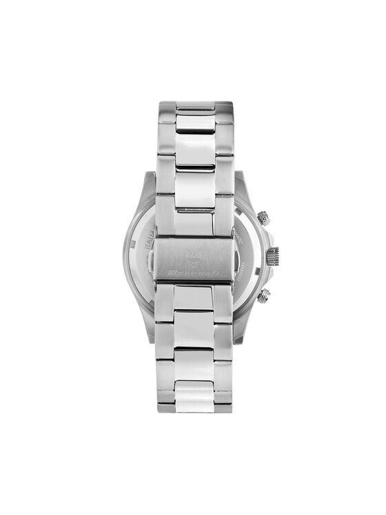 Maserati Maserati Rinkinys: laikrodis ir apyrankė Competizione Diver Chronograph Gift SET R8873600001 Sidabrinė