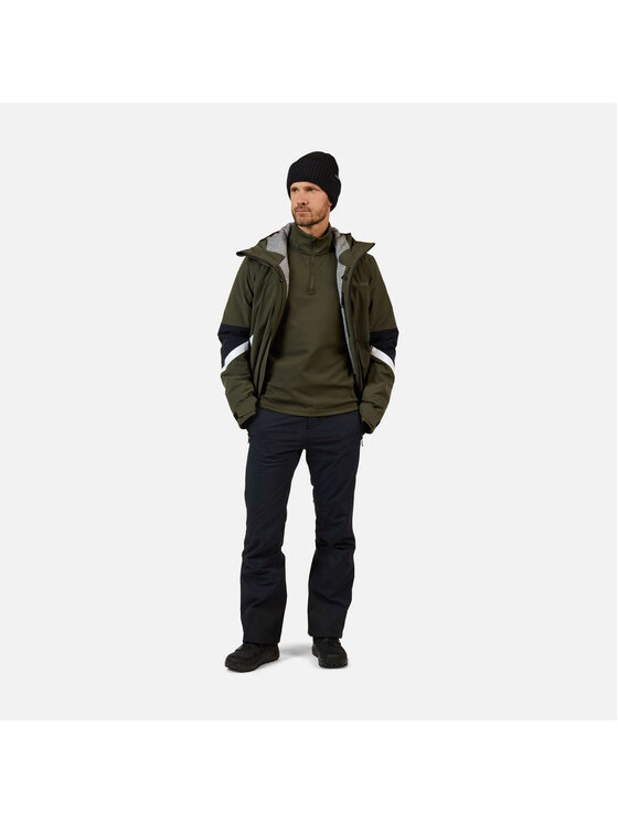Rossignol Rossignol Bluza techniczna Mid Layer Stretch Hz Zielony ciemny Regular Fit