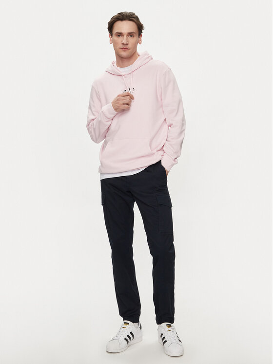 Gap Gap Majica dugih rukava 868455-01 Ružičasta Regular Fit