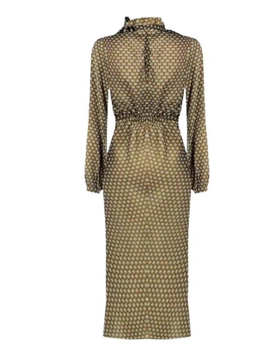 Rinascimento Rinascimento Φόρεμα Abito raso Πράσινο Regular Fit