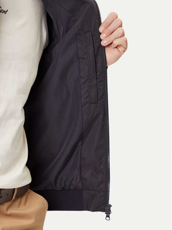 Gant Gant Kurtka bomber 7006381 Czarny Regular Fit
