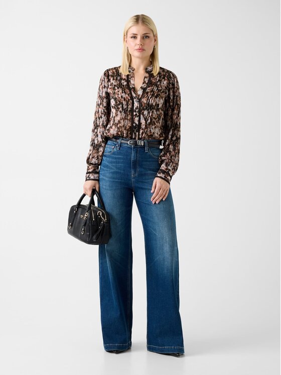 Guess Guess Top 170535 Kolorowy Classic Fit
