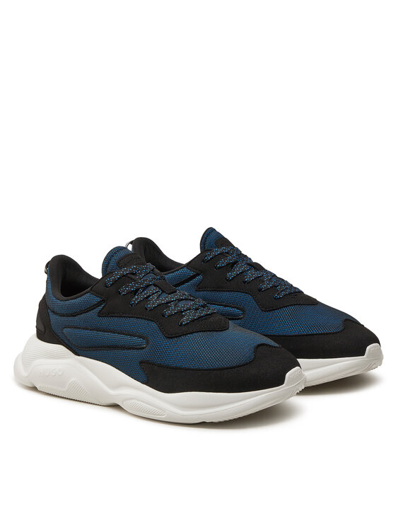 HUGO Hugo Sneakersy Leon Runn Meem 50517114 Tmavomodrá