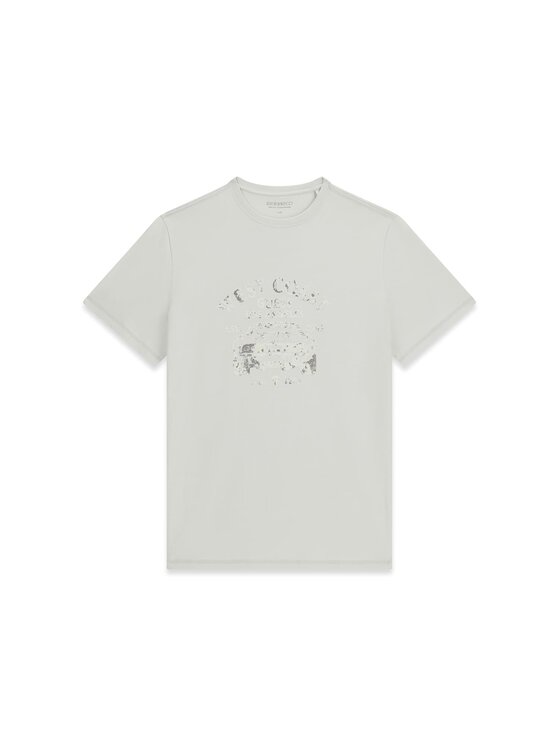 Guess Guess T-Shirt 182677 Szary Classic Fit