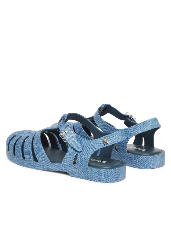 Melissa Melissa Sandale Melissa Possession Print Denim Ad M 36133 Albastru