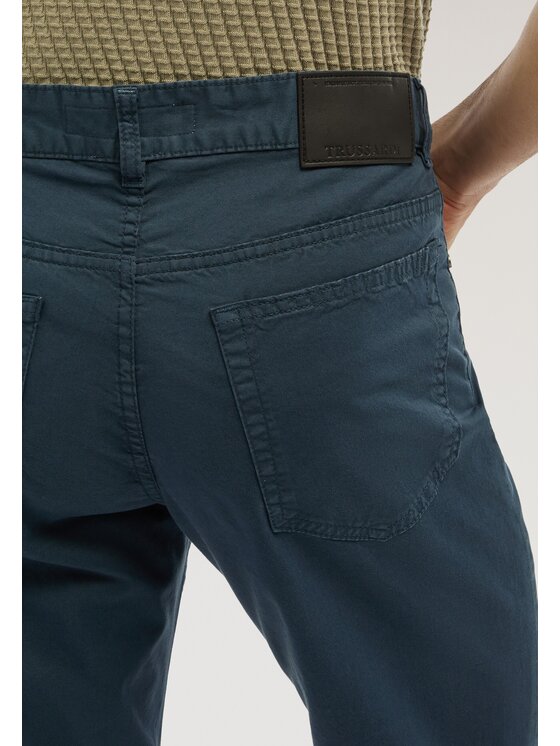 Trussardi Trussardi Pantaloni di tessuto P701H104862N034 Blu Regular Fit