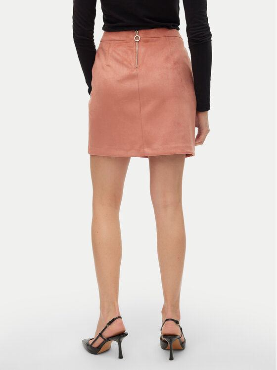 Vero Moda Vero Moda Mini krilo Donnadina 10210430 Roza Regular Fit