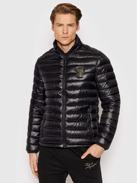 KARL LAGERFELD KARL LAGERFELD Преходно яке Blouson 505400 521590 Черен Regular Fit