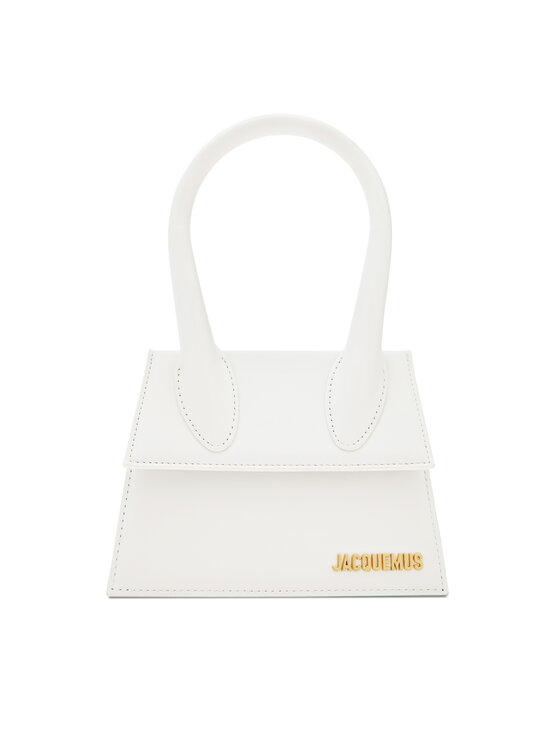 JACQUEMUS Ročna Torba Le Chiquito Moyen 213BA002-3000 Bela