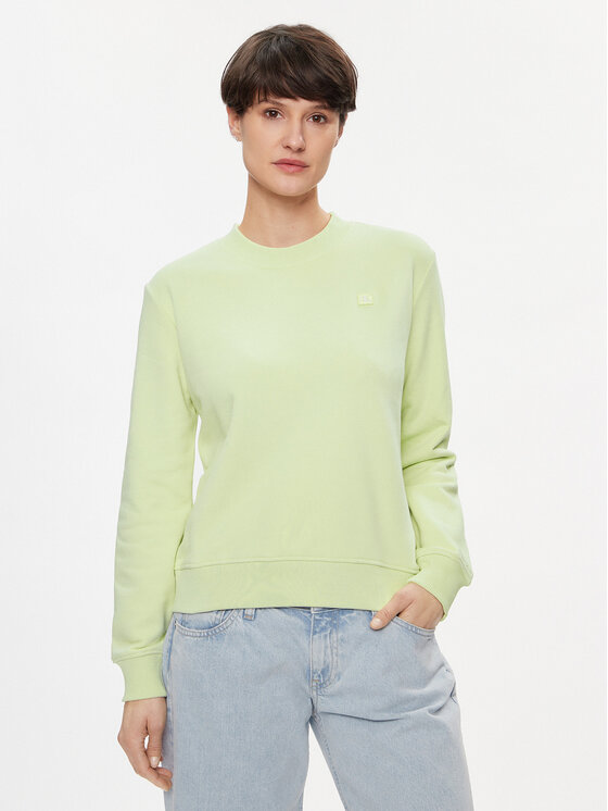 Calvin Klein Jeans Mikina Embro Badge J20J223085 Žltá Regular Fit