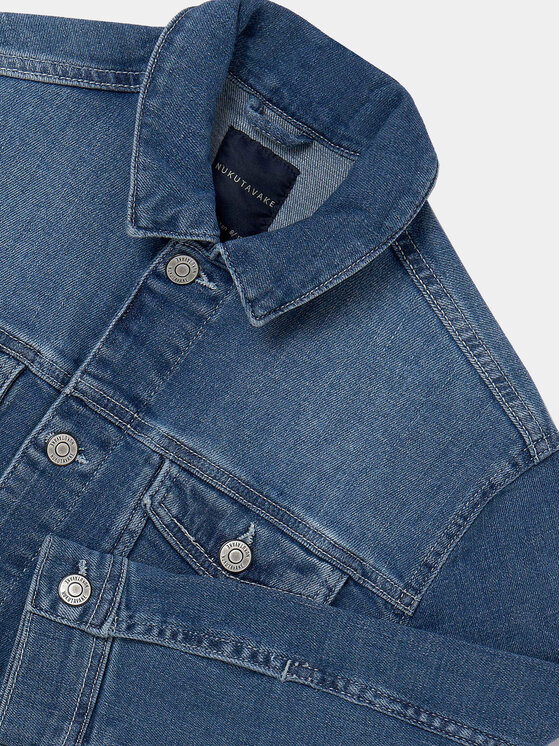 Mayoral Mayoral Giacca di jeans 6473 Blu scuro Regular Fit
