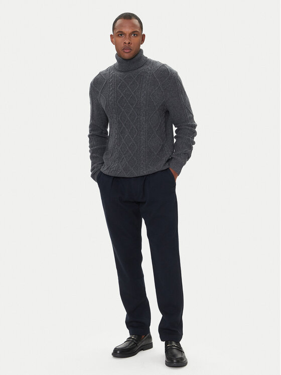 Tommy Hilfiger Tommy Hilfiger Rolák MW0MW40914 Sivá Regular Fit