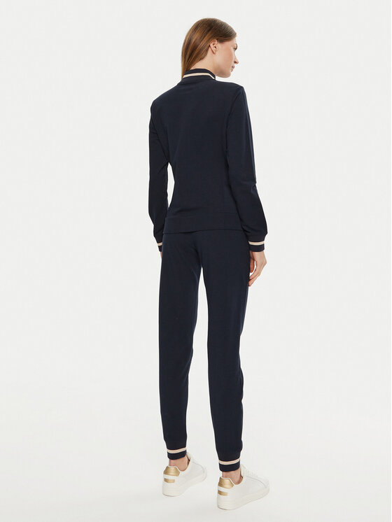 EA7 Emporio Armani EA7 Emporio Armani Спортивний костюм 6DTV53 TJVHZ 1562 Cиній Slim Fit