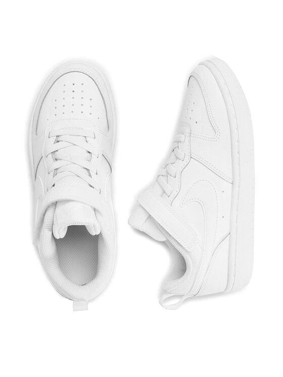 Nike Nike Snīkeri Court Borough Low 2 (Psv) BQ5451 100 Balts