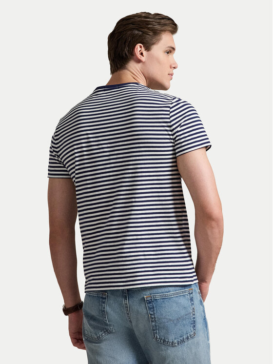 Polo Ralph Lauren Polo Ralph Lauren T-Shirt 710956828502 Granatowy Regular Fit