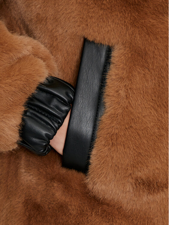 Dixie Dixie Krzno V330K002A Smeđa Regular Fit
