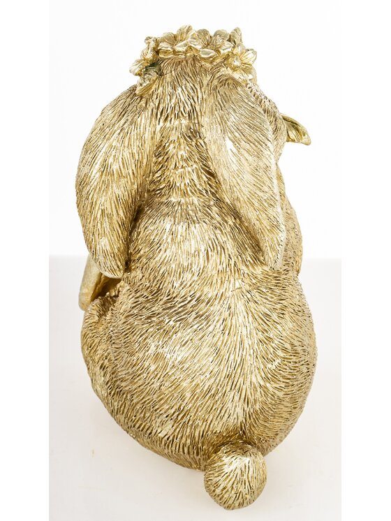 MIAhome MIAhome Figurka króliczka z marchewką KAROTO-3 Złoty