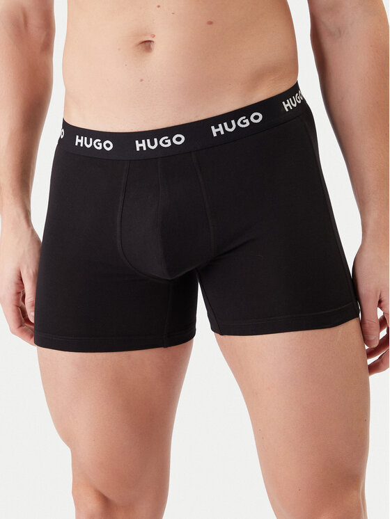 HUGO HUGO Set de boxeri﻿ Triplet 50532613 Negru