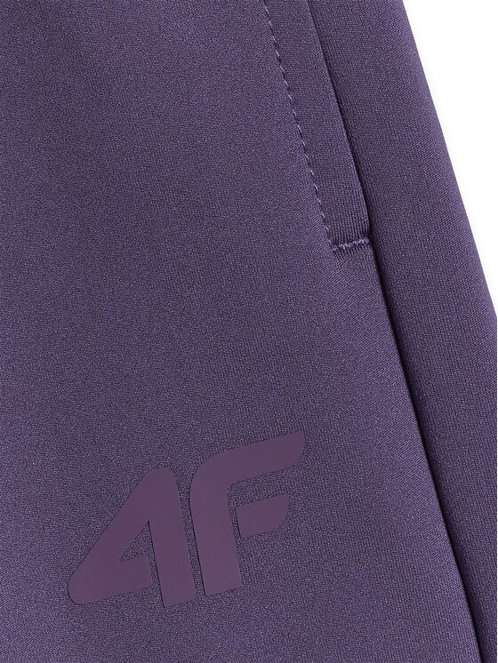 4F 4F Szorty sportowe MULTI ACTIVE Fioletowy Regular Fit