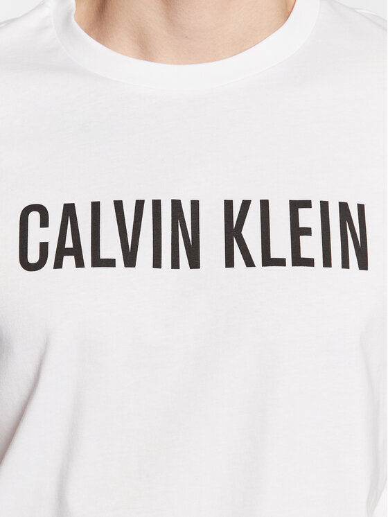 Calvin Klein Swimwear Calvin Klein Swimwear Футболка Logo KM0KM00836 Білий Regular Fit