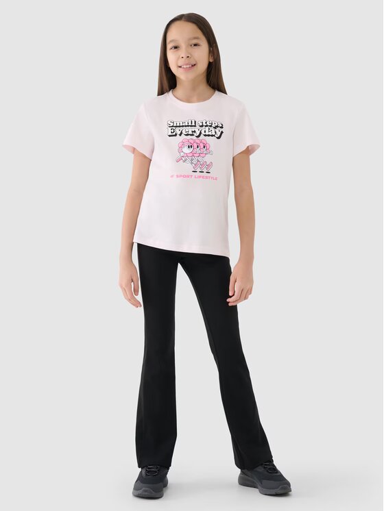 4F 4F T-shirt 4FJRSS25TTSHF2585-12S Bianco Regular Fit