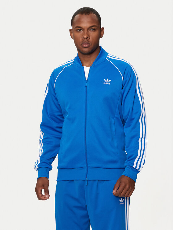 adidas adidas Džemperis ar kapuci adicolor Classics SST IL2493 Zils Slim Fit