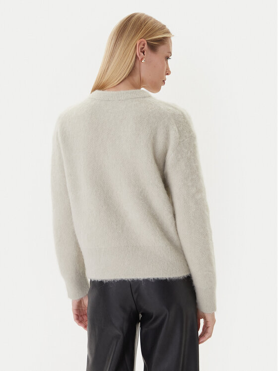 Calvin Klein Calvin Klein Sveter LV044D359G Béžová Relaxed Fit