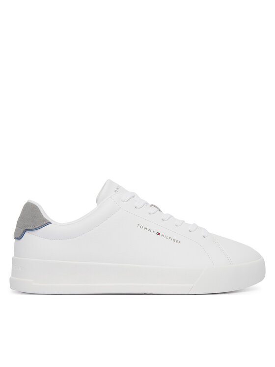 Tommy Hilfiger Tommy Hilfiger Sneakers Th Court Core Ess Leather FM0FM05367 Bianco