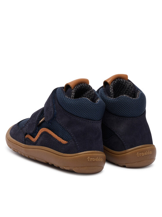 Froddo Froddo Šnurovacia obuv Barefoot Tex Autumn G3110266 S Tmavomodrá