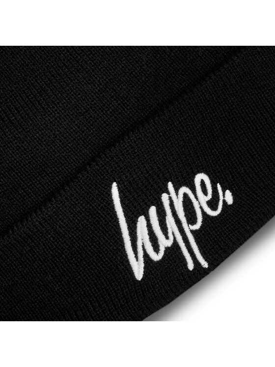 HYPE HYPE Sapka Bobble Script YVLR-709 Fekete