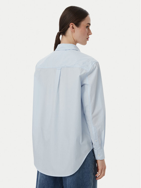 Tommy Jeans Tommy Jeans Košulja Essential DW0DW23456 Svijetlo plava Relaxed Fit
