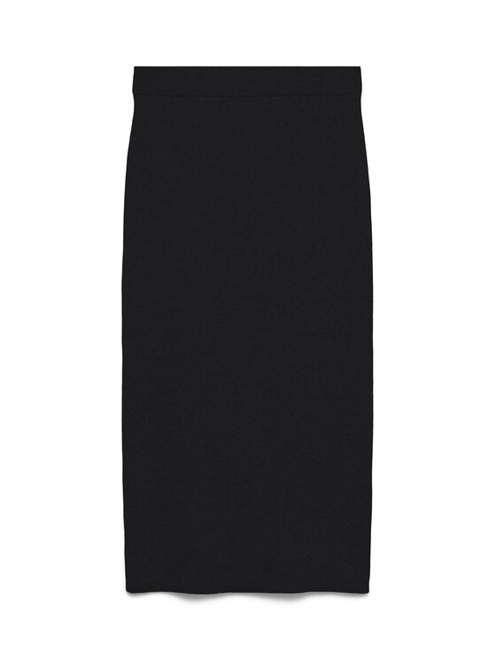 Vero Moda Vero Moda Tiesus sijonas Brisa 10334684 Juoda Slim Fit