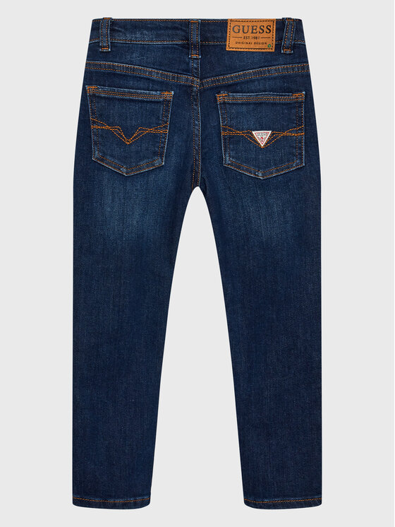Guess Guess Blugi N2RA08 D4GV0 Albastru Skinny Fit