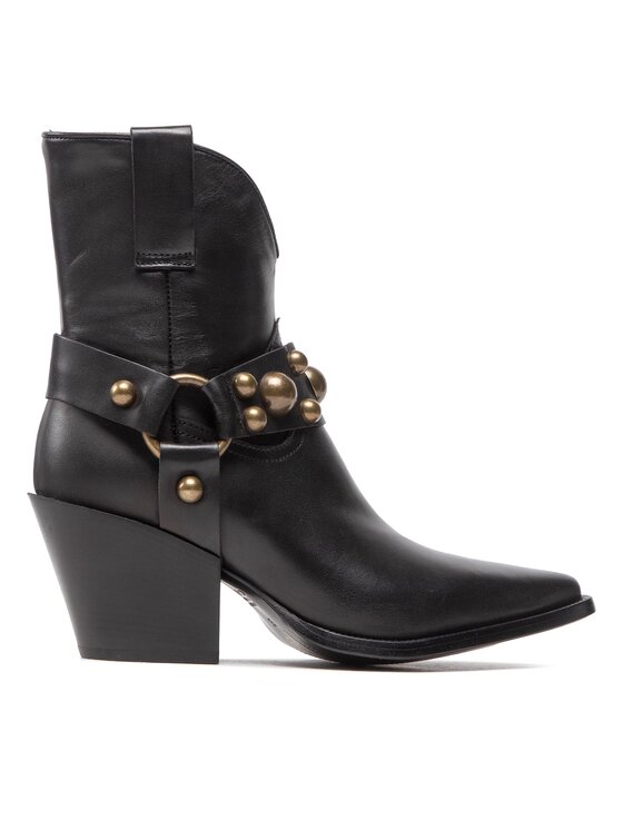 PINKO PINKO Botki Cannella Stivale AI 22-23 BLKS1 1H214D A072 Czarny