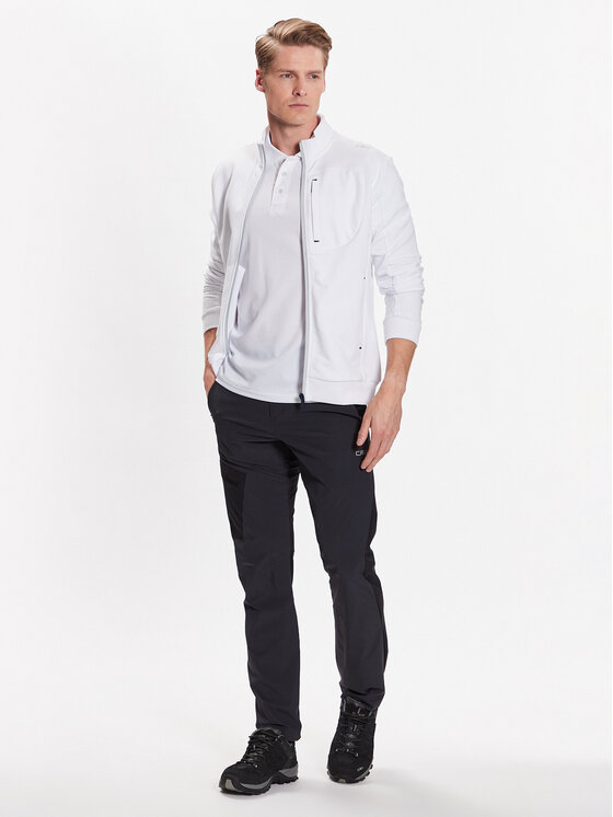 CMP CMP Polo 3T60077 Biały Regular Fit