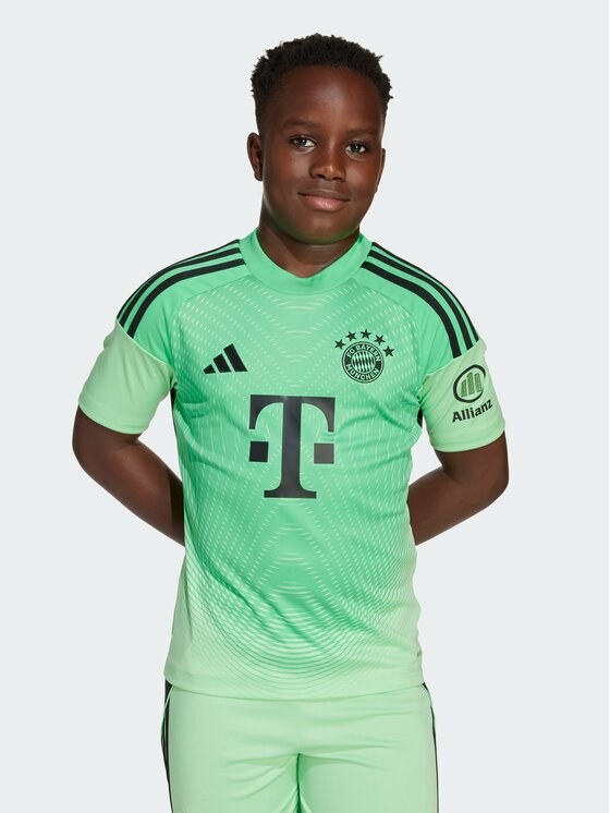 adidas adidas Koszulka techniczna FC Bayern 25/26 Goalkeeper Jersey Zielony Regular Fit