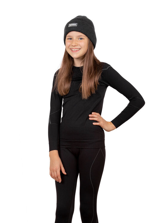 Alpinus Alpinus Komplet bielizny termoaktywnej Active Set Czarny