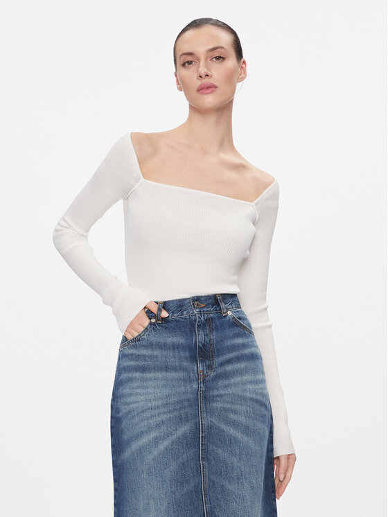 MAX&Co. Blúzka Tolone Biela Slim Fit