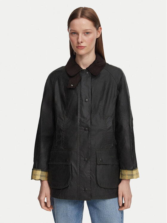 Barbour Barbour Bunda pro přechodné období Beadnell LWX0667SG91 Černá Regular Fit
