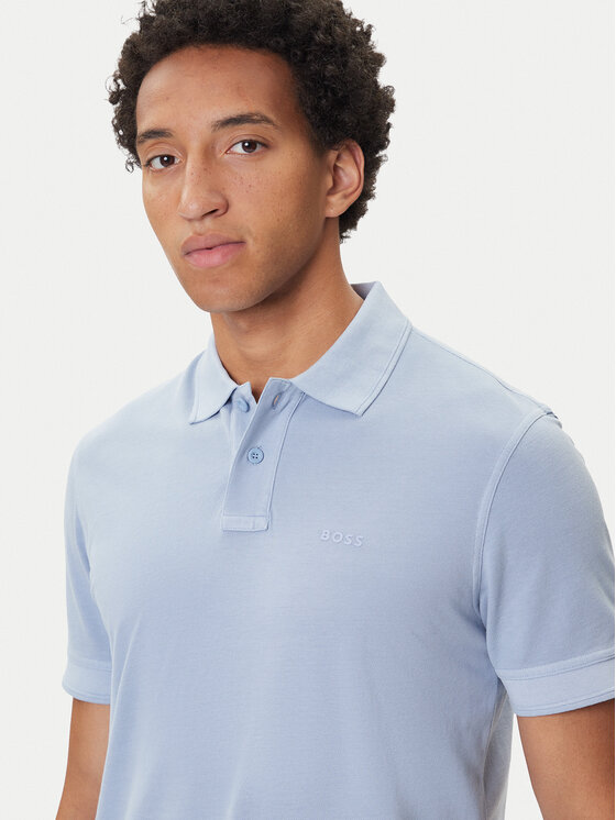 BOSS BOSS Polo Prime 50507813 Svijetloplava Regular Fit